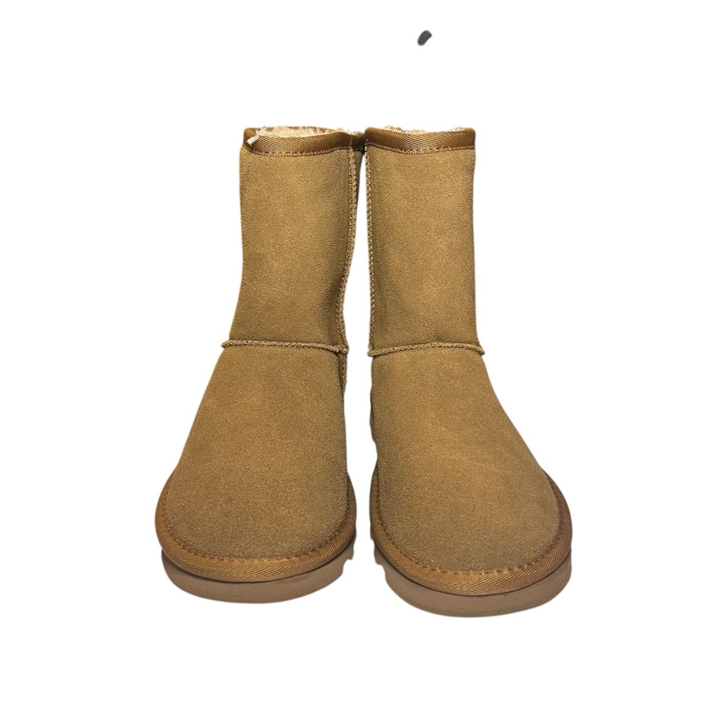 Time and Tru Brown Fur Boots Size 8